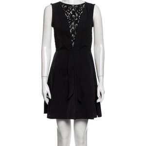 Nina Ricci Taffeta Bow Dress